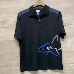 Greg Norman 1/4 Zip Collared Shirt